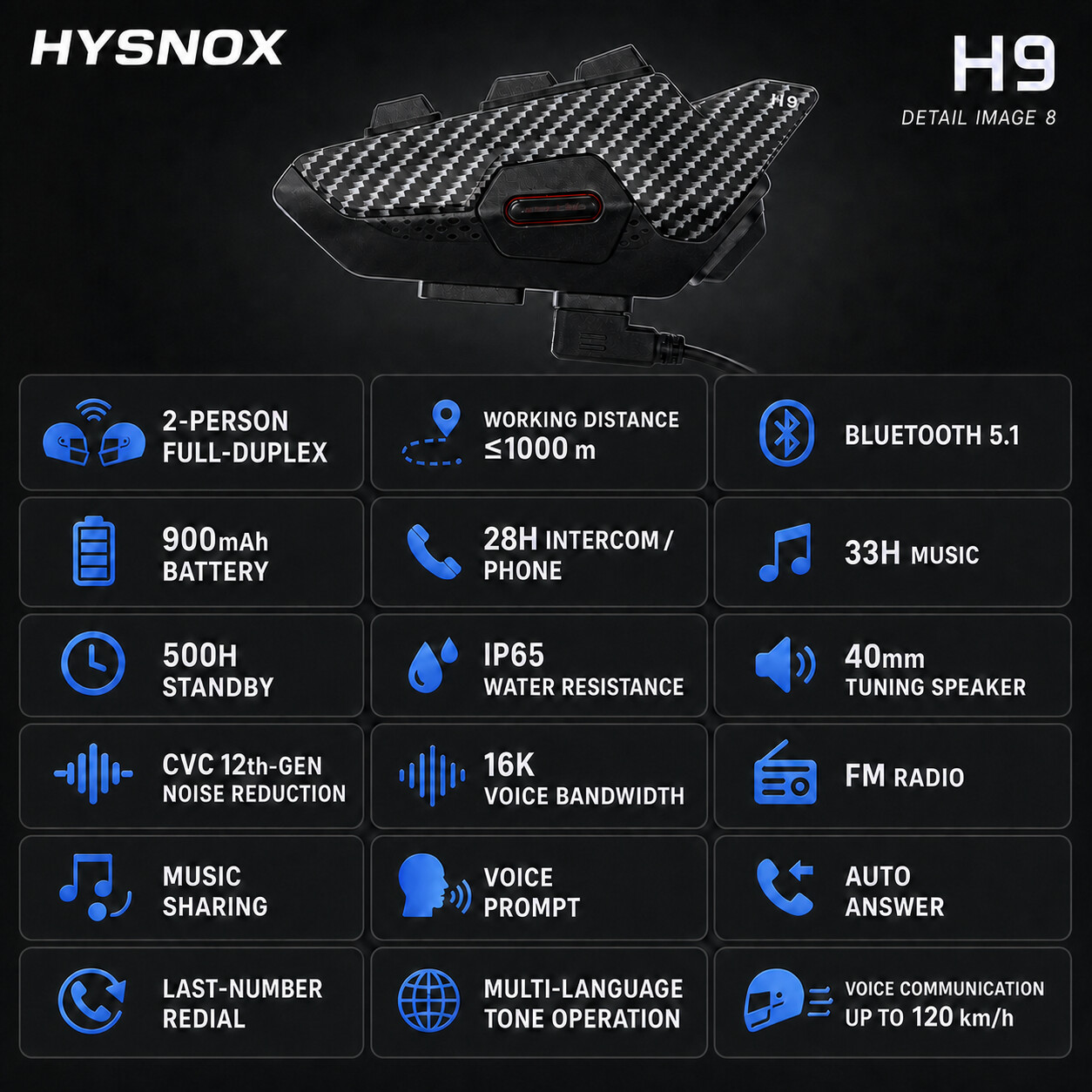 h9 dx-8